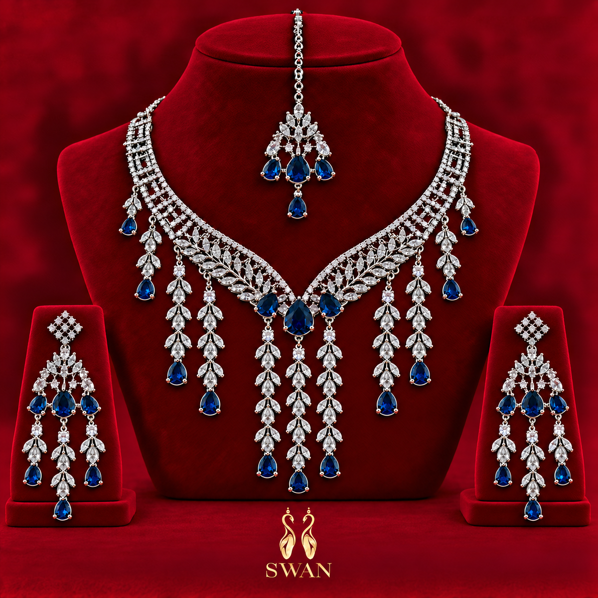 Aurelia Midnight Necklace Set