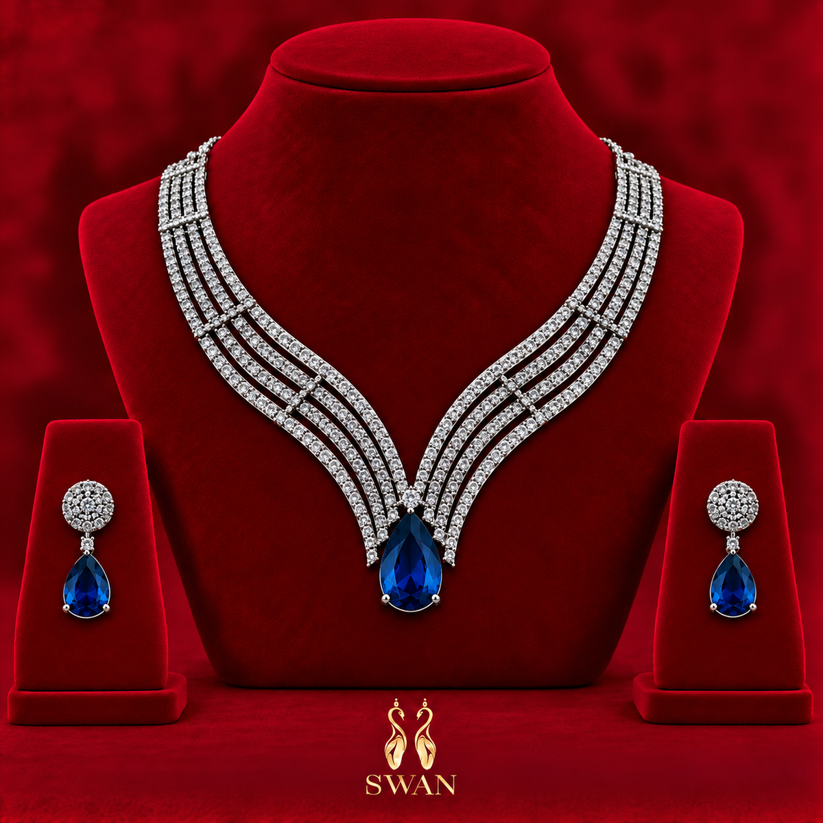 Seraphina Midnight Necklace Set