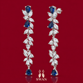 Sylvie Midnight Earrings