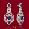 Regalia Violet Earrings
