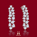 Crystal Cascade Earrings