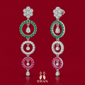 Trio Circles Earrings