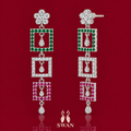 Trio Squares Earrings