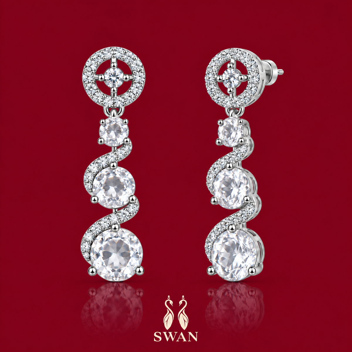 Veya Crystal Earrings