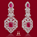Regalia Fuchsia Earrings