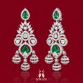 Meher Emerald Earrings