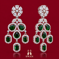 Fleur Emerald Earrings