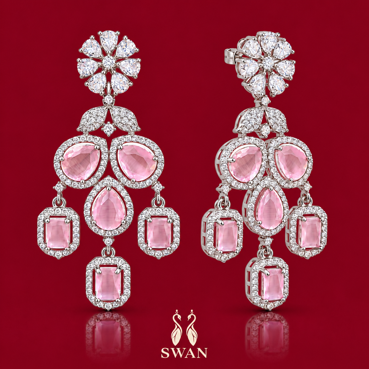 Fleur Blush Earrings